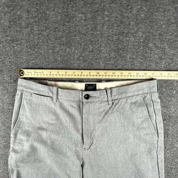 J.Crew 770 Slim Fit Chino Pants Mens Sz 33x32 Gray Tweed Cotton Dress Casual NWT - Picture 10 of 15